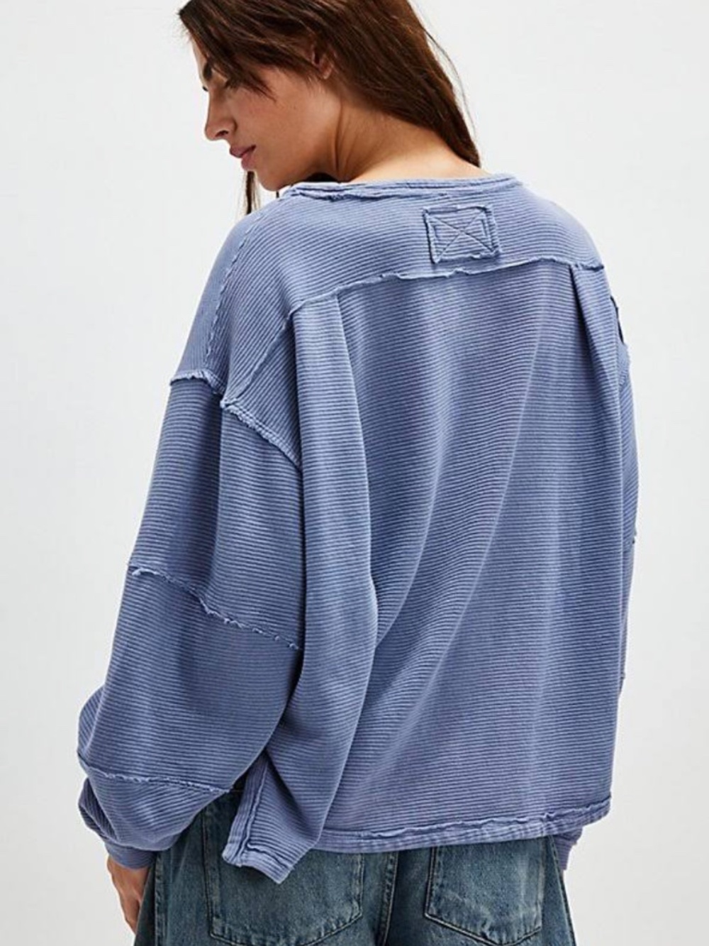Free People Blue We The Free Total Eclipse Tee